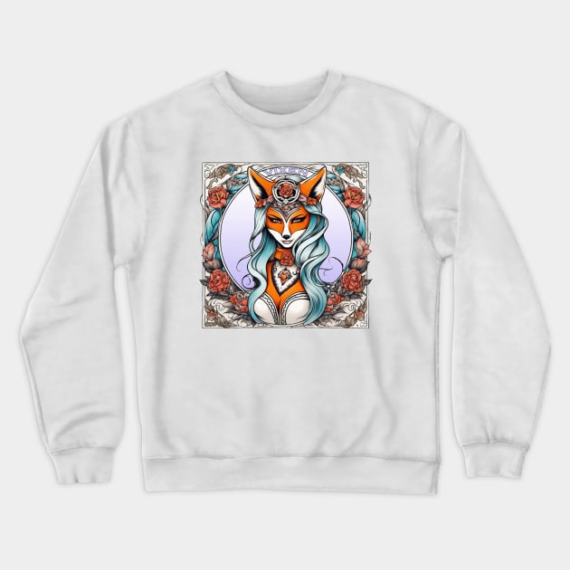 Sultry Vixen Crewneck Sweatshirt by Vixen Games